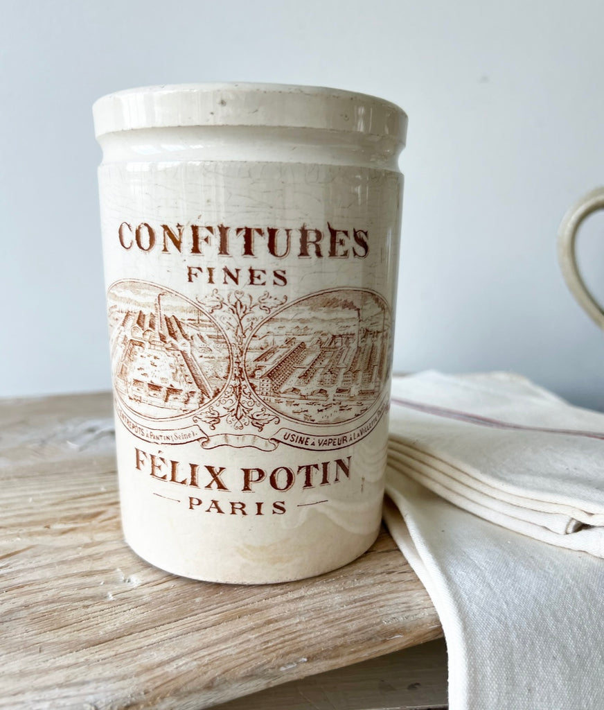 Gorgeous Felix Potin jar