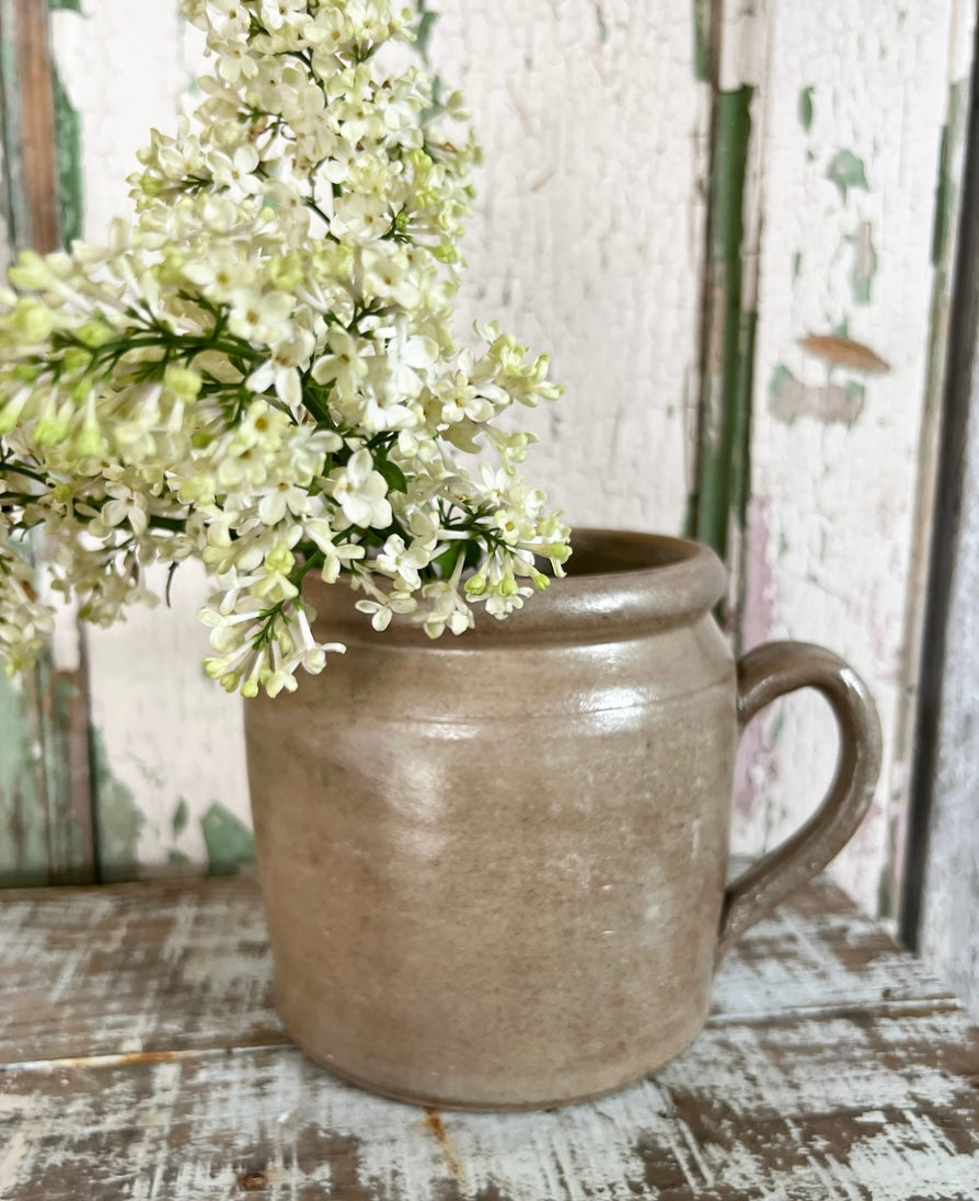 Rustic French stone pot