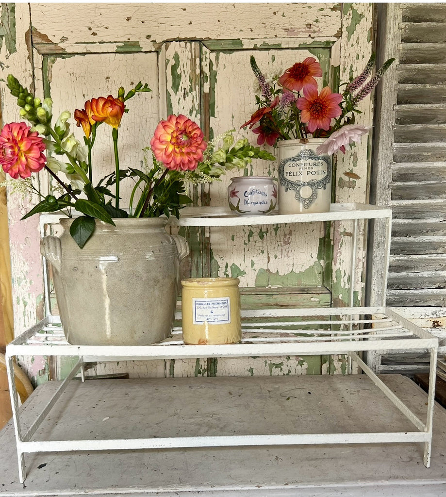 French ironwork plant stand