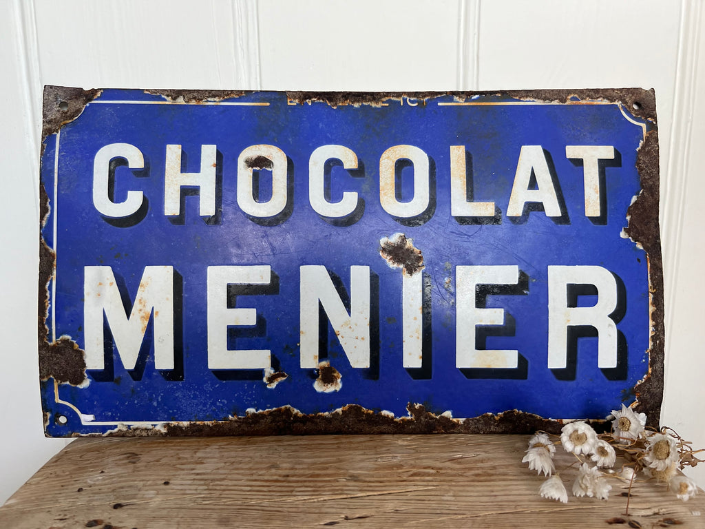 Amazing Chocolat Menier sign