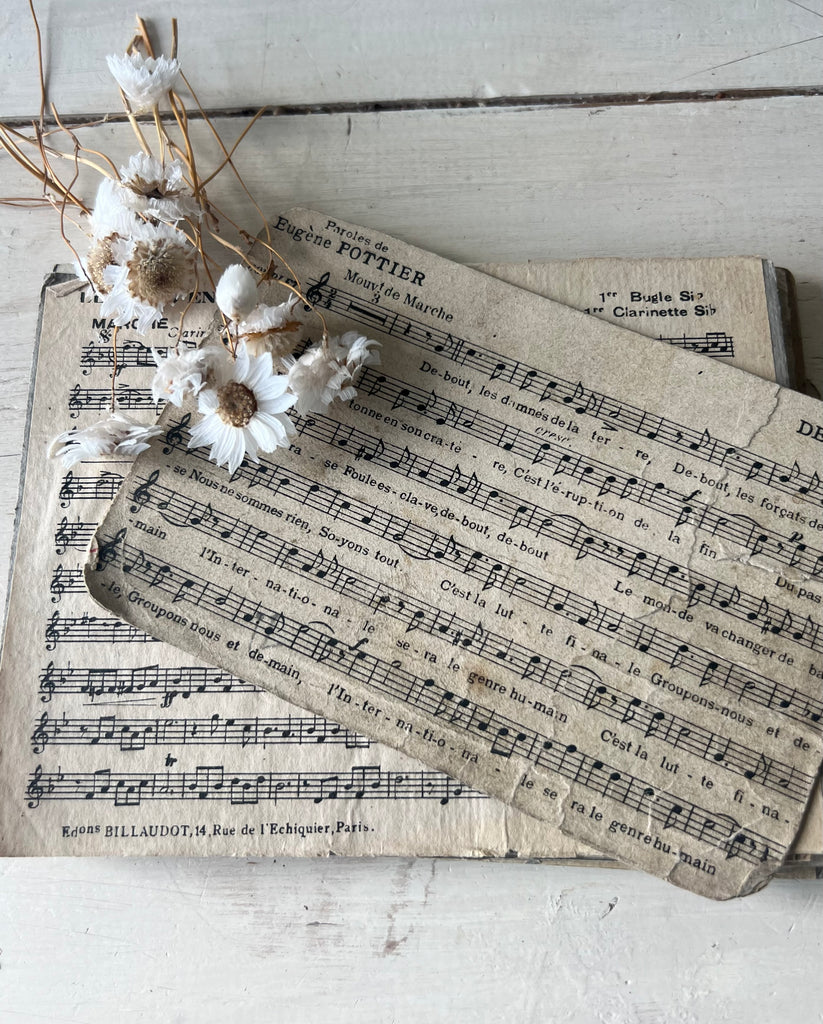 French music cards