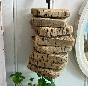 Bundle of French cork floats