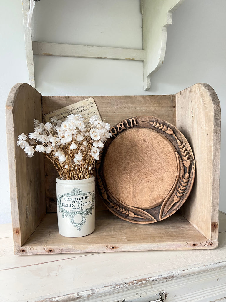 Rustic French wash box