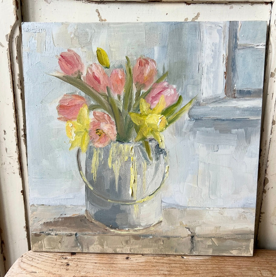 Lovely original oil on board