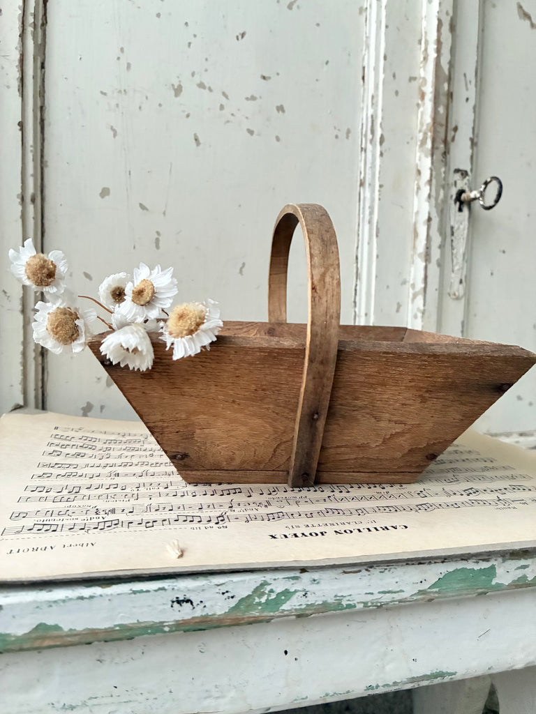 Tiny French trug