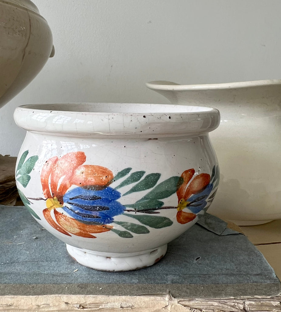 Pretty French confiture pot