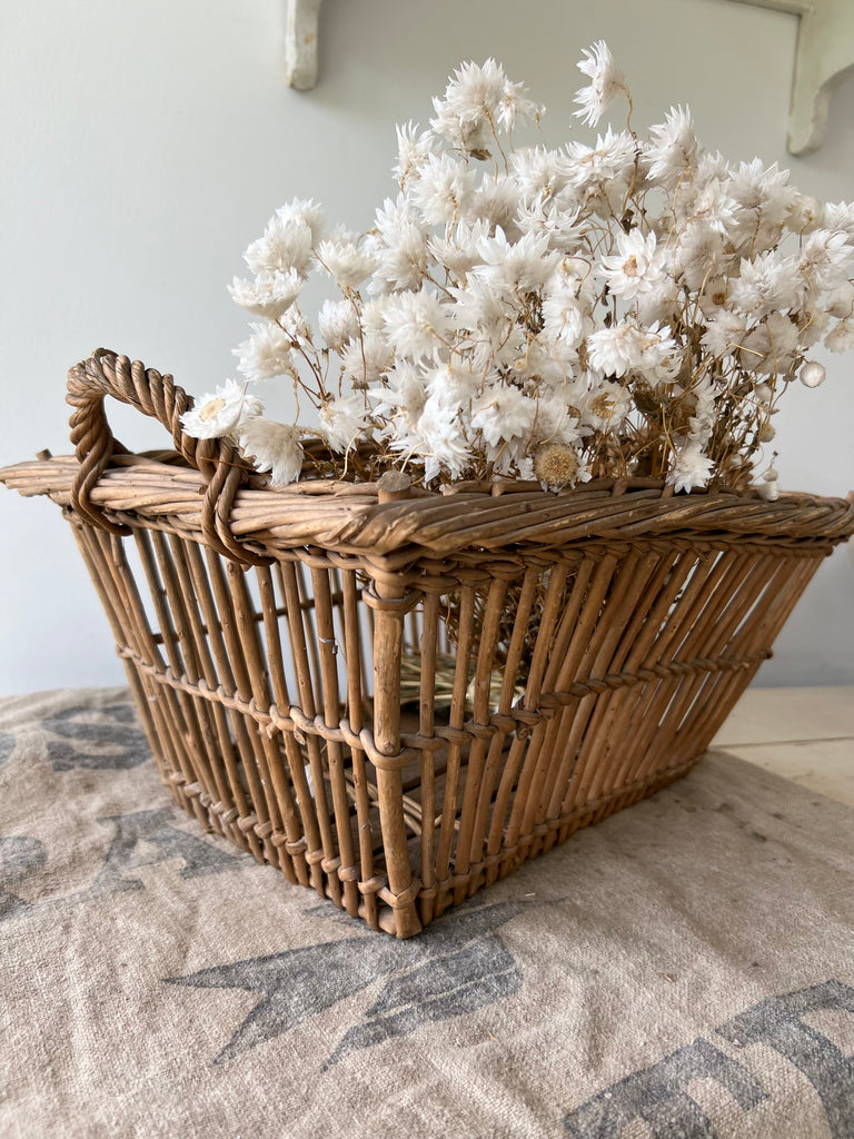 Rustic French basket
