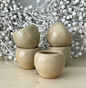 Larger escargot pots- set of 5