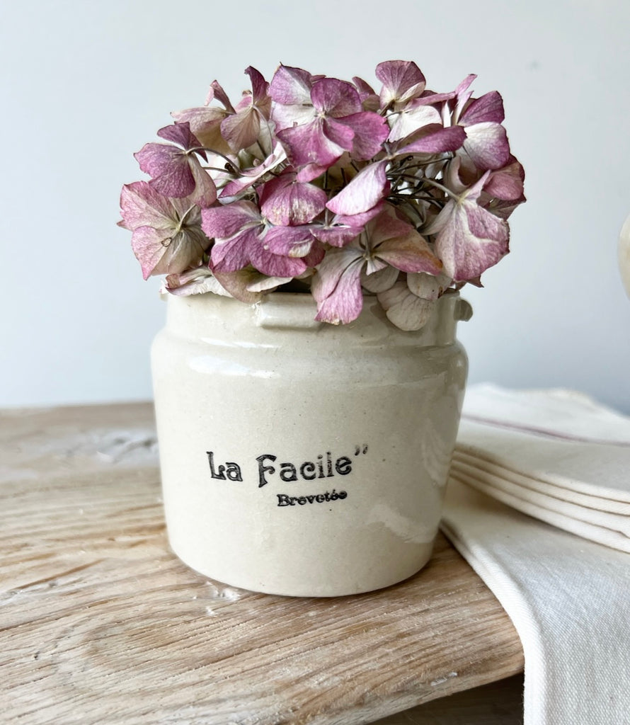 Vintage French jars