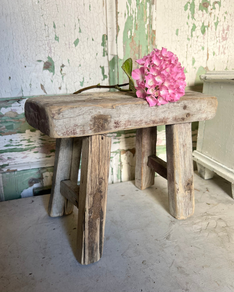 Cute elm stool